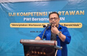 Peserta UKW PWI Aceh Angkatan XVII Lulus 100 Persen