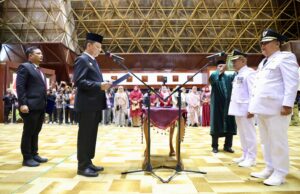 Dilantik, Murtala Jadi Pj Bupati Aceh Jaya, Sekda Asra Jabat Pj Aceh Tamiang