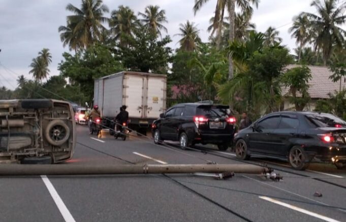 Kecelakaan di Aceh Barat Sebabkan Listik Padam Hingga ke Calang, PLN Gerak Cepat Upayakan Pemulihan