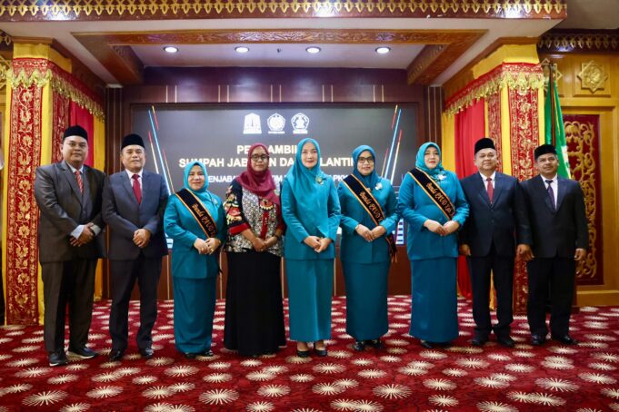 Lantik Ketua TP PKK Kabupaten, Ayu Marzuki Sampaikan Pesan ini