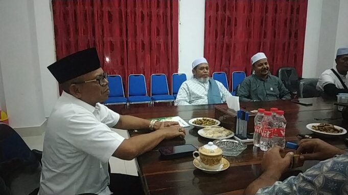Dukung Pemerintah, HUDA dan MUNA Aceh Jaya Silaturahmi Dengan Pj Bupati