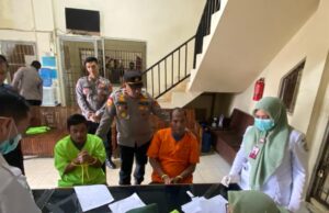 Tahanan Rutan Polres Lhokseumawe Jalani Pemeriksaan Kesehatan, Ada Apa?