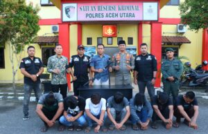 Foto Bersama Senjata Tajam di Halaman Kantor Bupati Viral, Hantu Jalanan Telah Diamankan