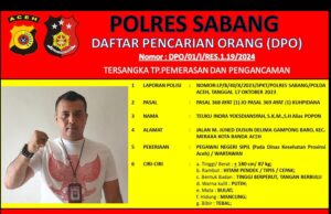 Tak Mengindahkan Panggilan Penyidik, TIY alias Popon Ditetapkan Sebagai DPO