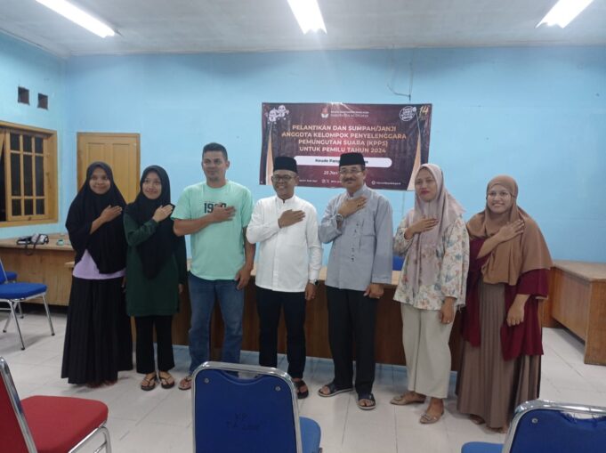 Murtala Silaturahmi Ke Dayah Darul Mukhlisin Teunom Dan Tinjau Kesiapan Lokasi Pelantikan KPPS Aceh Jaya