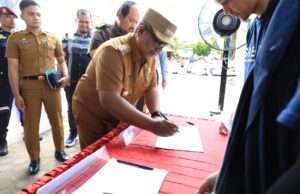 Hadiri Simulasi Pemungutan Suara, Pj Bupati Aceh Utara Bilamg Begini
