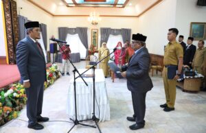 Dayan Albar Dilantik Jadi Pj Sekda, Begini Harapan Pj Bupati Aceh Utara