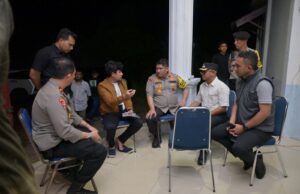 Bersama Kapolres, Pj Bupati Aceh Jaya Saksikan Proses Pembongkaran Surat Suara