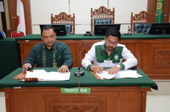 LBH Keadilan Tanah Rencong dan Pengadilan Negeri Bireuen MoU Bantuan Hukum Gratis