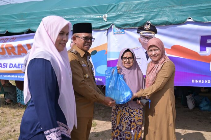 Jelang Pemilu Serentak, PJ Bupati Aceh Jaya Buka Pasar Murah, ini Tujuannya