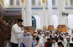 PJ Bupati Mahyuzar : Hikmah Penting dari Isra’ Mikraj Adalah Sholat 5 Waktu