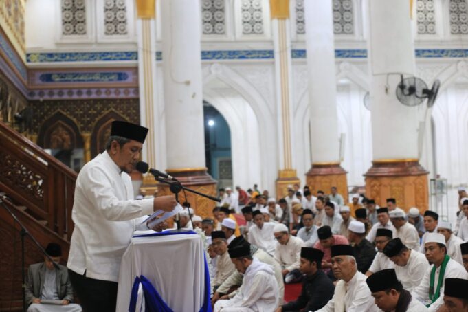 PJ Bupati Mahyuzar : Hikmah Penting dari Isra’ Mikraj Adalah Sholat 5 Waktu