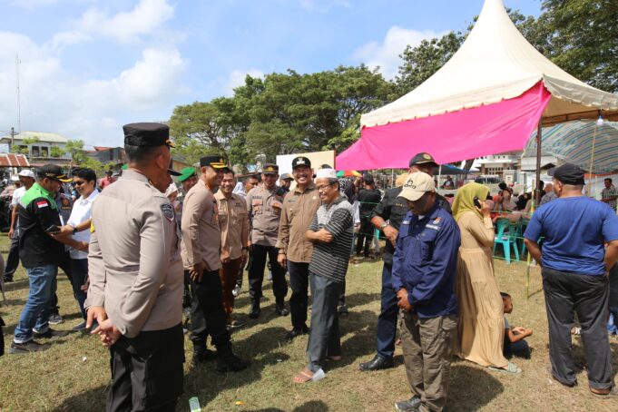 Pastikan Pemilu Lancar, Pj Wali Kota dan Forkopimda Tinjau Sejumlah TPS di Lhokseumawe