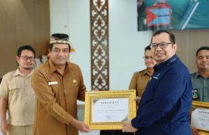 Diskominsa kembali Terima Penghargaan dari BPS Aceh Jaya