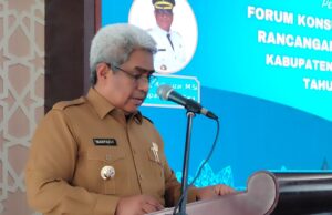 Pj Bupati Aceh Utara Buka Forum Konsultasi Publik Ranwal RKPD 2025