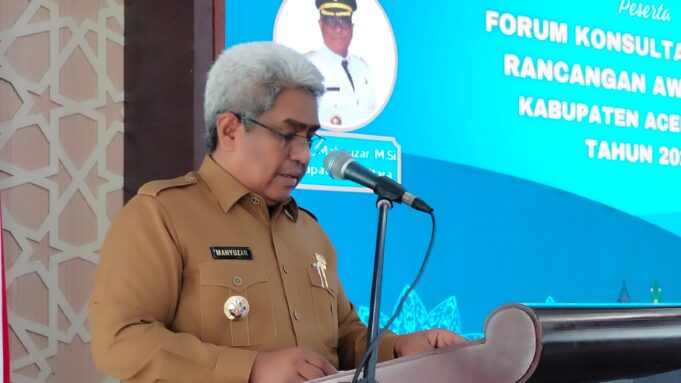 Pj Bupati Aceh Utara Buka Forum Konsultasi Publik Ranwal RKPD 2025