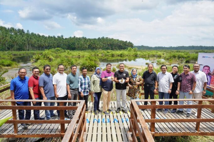 HUT ke-42, PT PIM Lakukan Konservasi Lahan Basah Serta Berdayakan Masyarakat di Kawasan Paya Nie