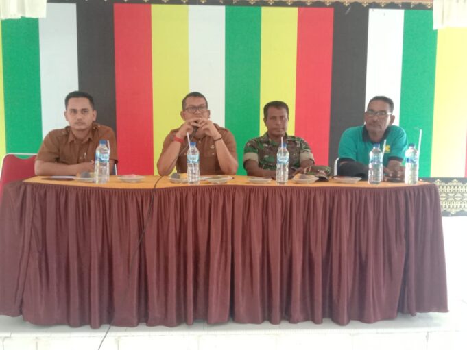 Rakor Tetapkan Jadwal Turun ke Sawah 10 Kecamatan di Aceh Utara