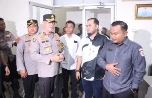Pastikan Situasi Aman dan Terkendali, Kapolres Aceh Utara Terus Monitoring Kantor KIP