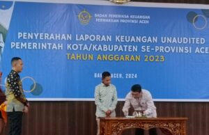 Serahkan LKPD 2023 ke BPK RI Perwakilan Aceh, Pemko Lhokseumawe Target Kembali Raih WTP