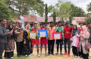 Perebutkan Tropy dan Uang Tunai, 9 Tim dari SMP dan MTs Berlaga di Turnamen Futsal SMA 1 Samudra