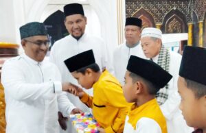 Santuni Yatim Pejabat Bupati Aceh Utara Warnai Malam Nuzul Qur’an