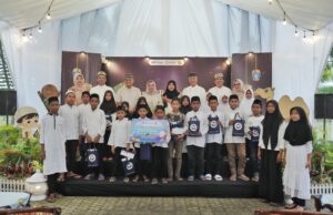 Gema Ramadhan Bersama Dirut Pupuk Indonesia, PT PIM Santuni Ratusan Anak Yatim