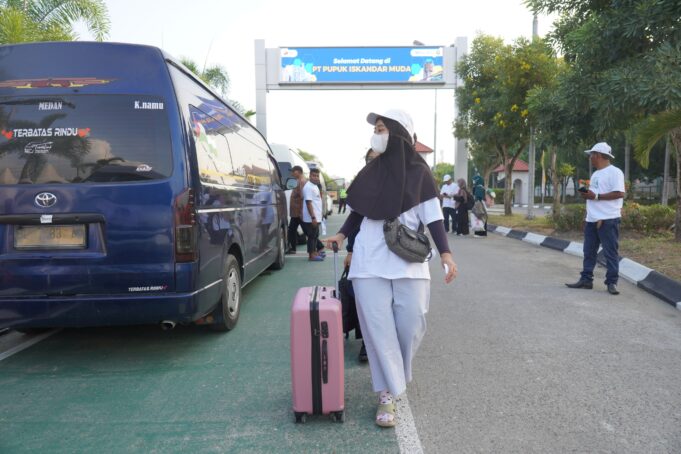 Mudik Gratis Bersama BUMN 2024, PT PIM Berangkatkan 160 Orang untuk Lima Rute Tujuan