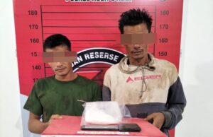 Jelang Lebaran, Polres Aceh Utara Tangkap Dua Pria dan Sita 500 gram Sabu