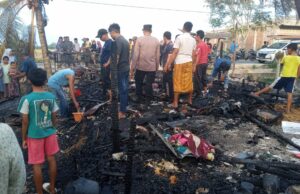 Ruko Terbakar, Satu Warga Terluka