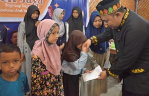 KNPI Aceh Jaya Gelar Buka Puasa Bersama Dan Santuni Anak Yatim