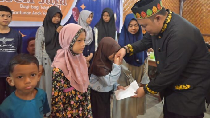 KNPI Aceh Jaya Gelar Buka Puasa Bersama Dan Santuni Anak Yatim