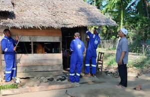 Baitul Mal dan Islamic Relief Indonesia Bangun Rumah Layak Huni Tahan Gempa di Aceh Utara
