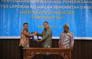 Lagi! Aceh Utara Terima WTP ke-9 dari BPK RI