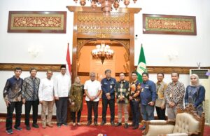 PHE NSO dan Pertamina EP Rantau Bersama SKK Migas Sumbagut Lakukan kunjungan Kerja ke Pj Gubernur Aceh