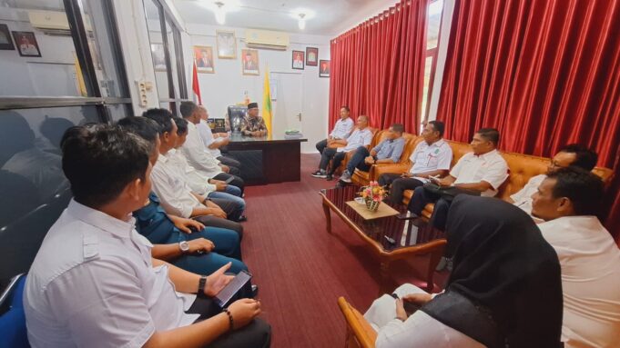 Jelang PORA 2026, KONI Matangkan Persiapan Rapat Bersama Pj Bupati Aceh Jaya
