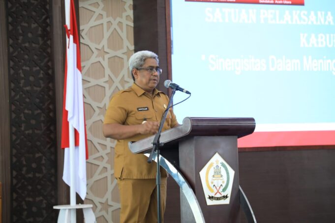 Hadiri Pelantikan BRA, Pj Bupati Aceh Utara Titip Pesan Ini