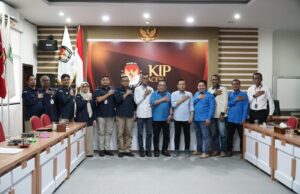 Sahuti Edaran Mendagri untuk Pilkada Damai, Pengurus PWI Aceh Audiensi ke KIP