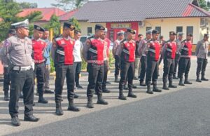 Polres Aceh Utara Siagakan Personel Amankan Hari Libur