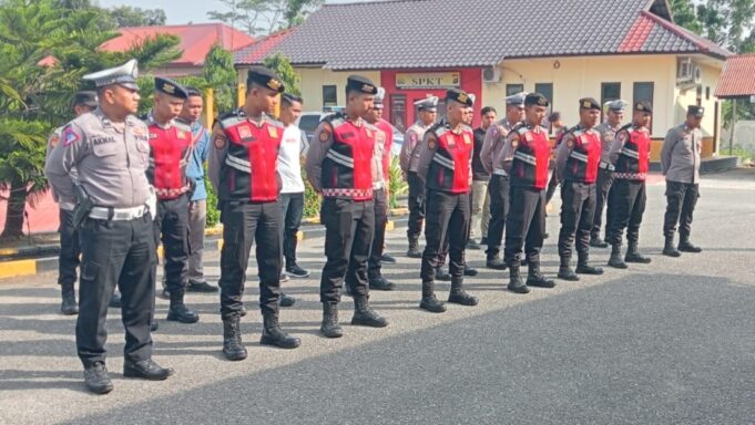 Polres Aceh Utara Siagakan Personel Amankan Hari Libur
