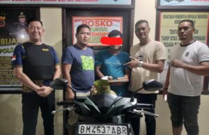 Buronan Curanmor Pekanbaru Tepergok Mencuri Tabung Gas di Lhoksukon