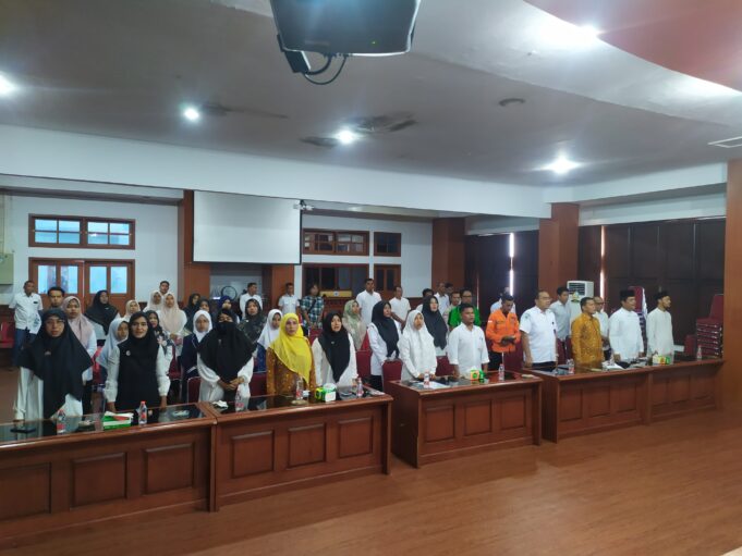 Sekretaris Daerah Buka Sosialisasi dan Simulasi Sekolah Aman Bencana