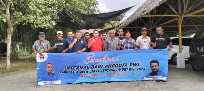 PWI Aceh Utara Gelar Rakor Sekaligus Silaturahmi