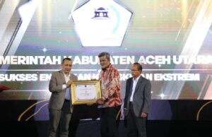 Sukses Entaskan Kemiskinan Ekstrem, Pemkab Aceh Utara Dianugerahi Serambi Award
