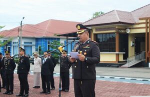 Pimpin Upacara Peringatan Hari Lahir Pancasila, Kapolres Aceh Jaya, Pancasila Sebagai Jiwa Pemersatu Bangsa