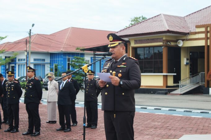 Pimpin Upacara Peringatan Hari Lahir Pancasila, Kapolres Aceh Jaya, Pancasila Sebagai Jiwa Pemersatu Bangsa