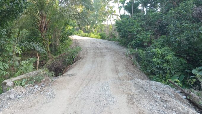 Jembatan Dan Jalan Longsor Sarah Raya Teunom Aceh Jaya Normal Kembali