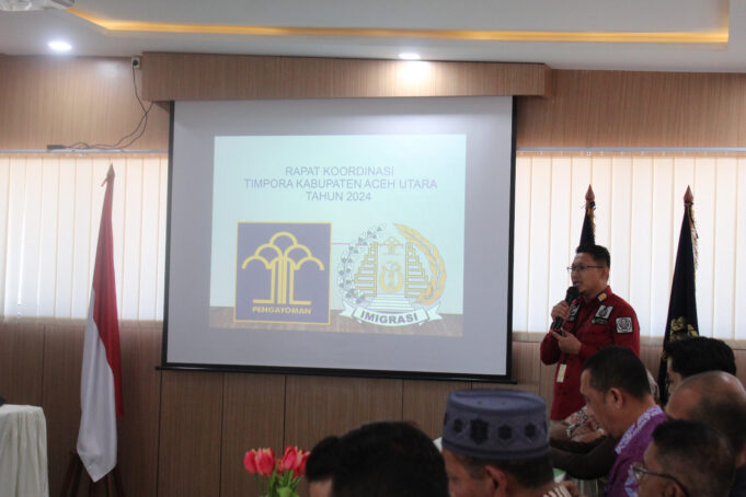 Perkuat Pengawasan dan Keamanan Wilayah, Imigrasi Lhokseumawe Tingkatkan Koordinasi dengan TIMPORA