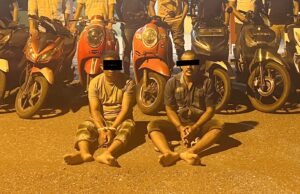 Sat Reskrim Polres Aceh Utara Tangkap Dua Pelaku Curanmor, Amankan10 Unit Motor