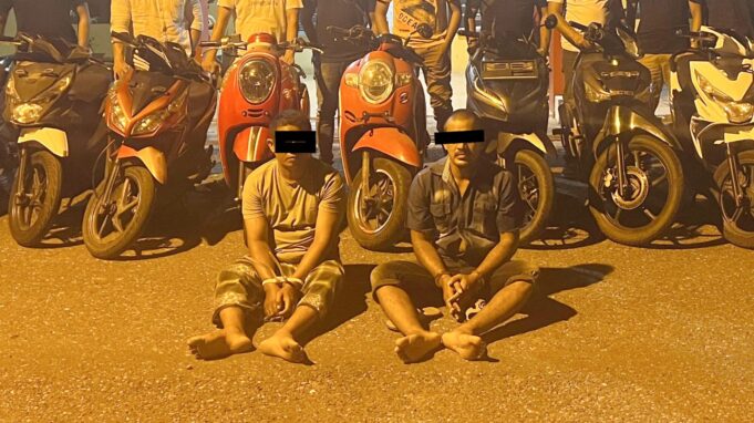 Sat Reskrim Polres Aceh Utara Tangkap Dua Pelaku Curanmor, Amankan10 Unit Motor